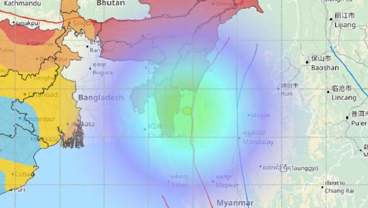 মিয়ানমারে ৫.৬ মাত্রার ভূমিকম্প, কাঁপলো বাংলাদেশ-ভারতও