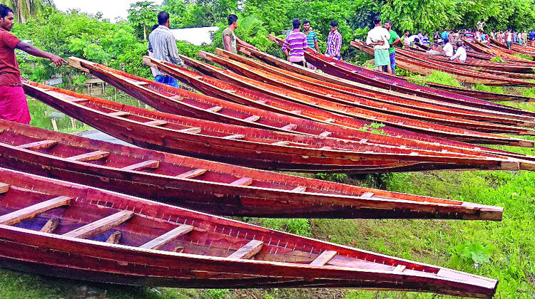 নৌকা তৈরীর গ্রাম রামসিদ্ধি!