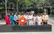 ধানমন্ডির ৩২ নম্বরে বঙ্গবন্ধুর প্রতিকৃতিতে ফুলেল শ্রদ্ধা অর্পণ করলেন বাচসাস এর নবনির্বাচিত কমিটির নেতারা
