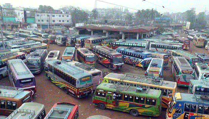 এবার রংপুরে পরিবহন ধর্মঘটের ডাক