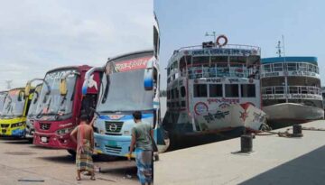 বিএনপির গণসমাবেশ: খুলনায় বাসের পর এবার লঞ্চ চলাচলও বন্ধ