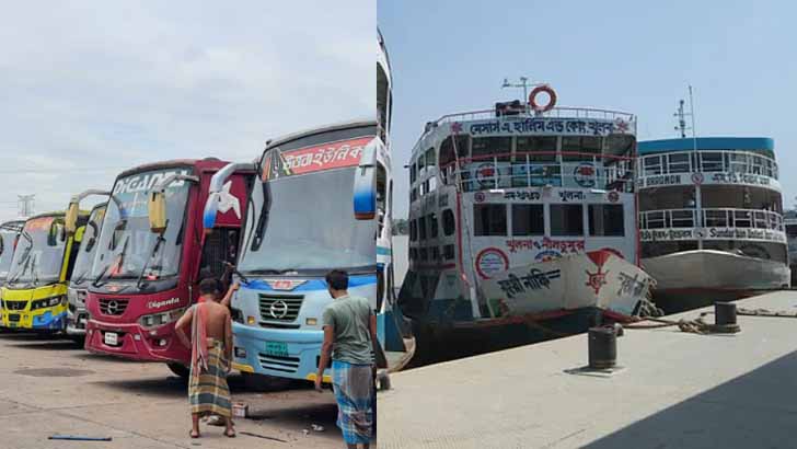 বিএনপির গণসমাবেশ: খুলনায় বাসের পর এবার লঞ্চ চলাচলও বন্ধ