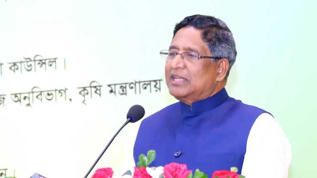 আন্দোলন নয়, নির্বাচনে এসে জনমত যাচাই করুন :  কৃষিমন্ত্রী