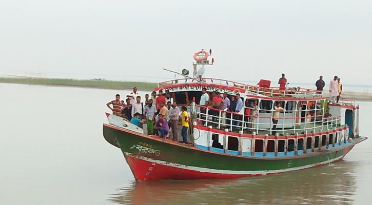 ভোলা-বরিশাল নৌরুটে লঞ্চ চলাচল শুরু