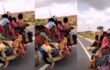 এক বাইকে সাত জন, সঙ্গে এত কিছু!
