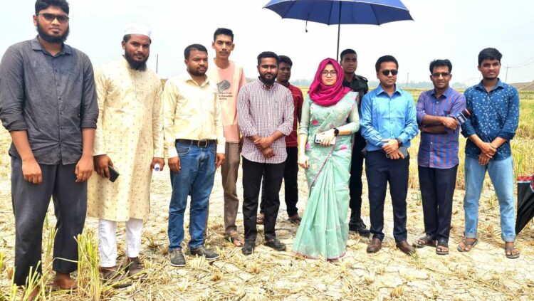 সিংড়ায় শেখ রাসেল মিনি স্টেডিয়ামের নির্মাণ কাজের শুভ উদ্বোধন
