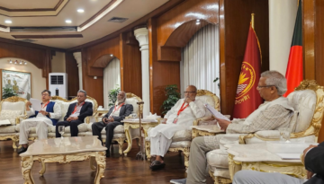 প্রধান উপদেষ্টার সঙ্গে বৈঠকে বিএনপি