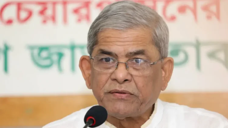 বাংলাদেশের স্বার্থের বিরুদ্ধে যায় এমন চুক্তি করবেন না : ফখরুল