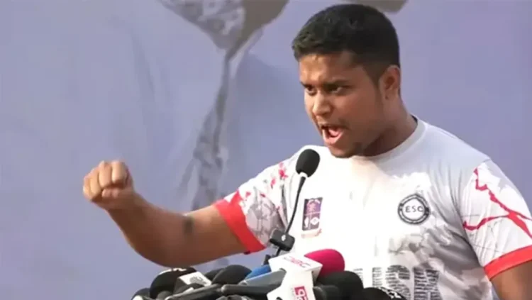 প্রধান উপদেষ্টার বাসভবনের সামনে অবস্থান কর্মসূচির ঘোষণা হাসনাতের